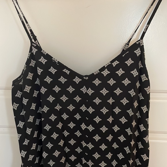 Black & white patterned maxi dress - Picture 2 of 5